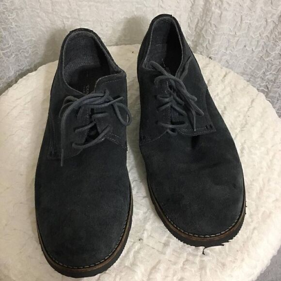 Rockport Grey Suede Oxford Shoes Size 11.5 main image 4